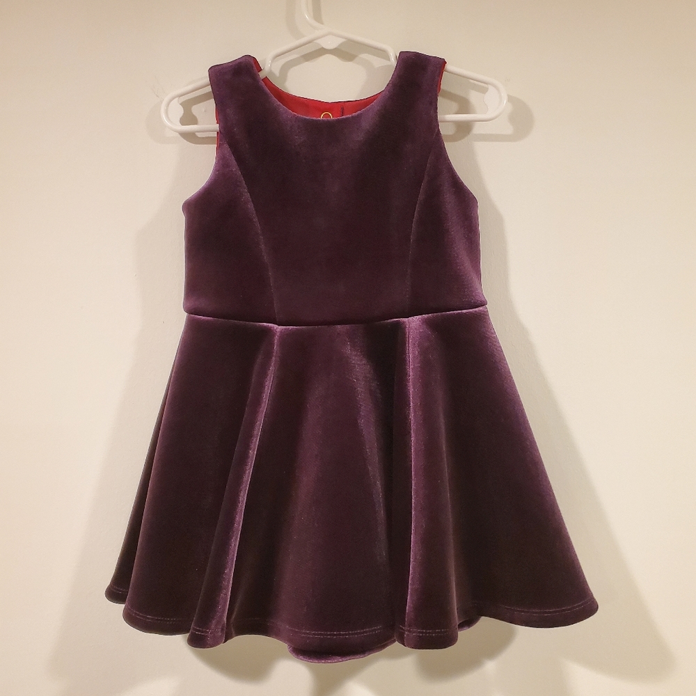 OshKosh Genuine Kids Velvet Dress Girl's Size 2T
